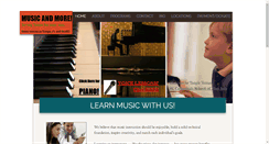Desktop Screenshot of musiclessonsandmore.com